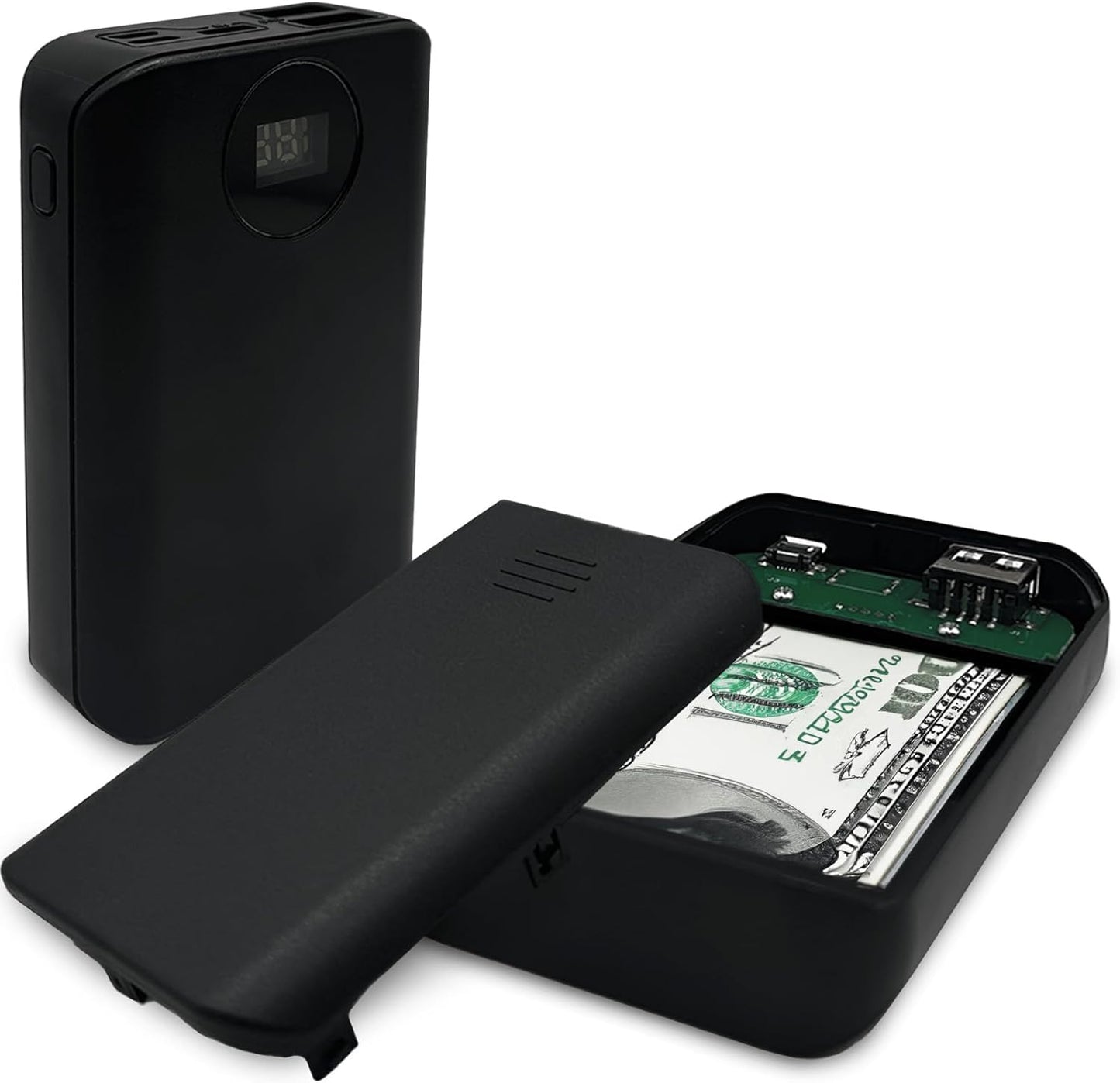 Diversion Safe Power Bank   Hidden Storage Compartment for Valuables, Secret Safe, Fake Power Bank for Safe Security, Portable Hiding Device, Ideal for Travel, Home, and Office