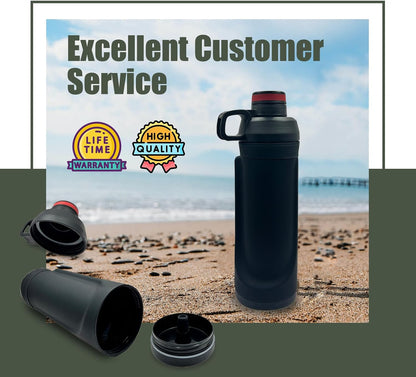 Diversion Water Bottle with 13.5oz Capacity   Ultimate Hidden Compartment for Travel, Beach, Car to Store Valuables like Jewelry, Cash, Money, Coins, Car Keys   Storage Home Security   Black