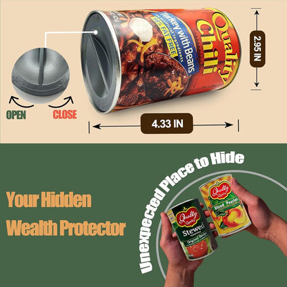 Fake Soup Can Diversion Safe Keep Your Valuables Safe Storage Home Security   Spaghetti and Meatballs