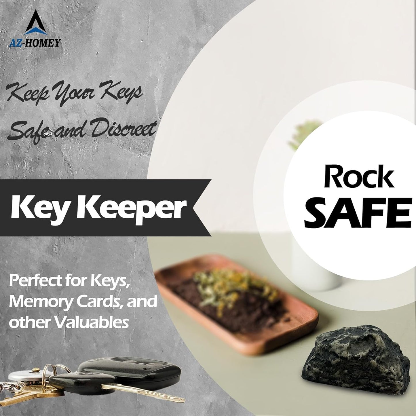 Ultimate Concealed Key Stone Rock   Authentic Appearance, Unmatched Durability, and Secure Practicality for Outdoor Use and Emergencies   Hide a Key Outdoor   Key Rock Holder