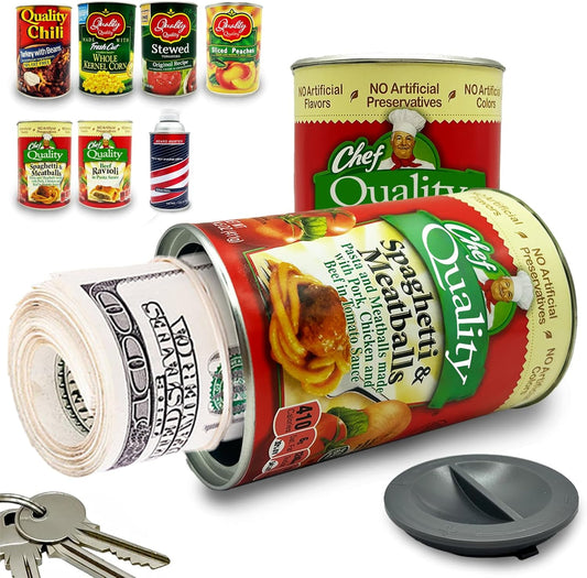 Fake Soup Can Diversion Safe Keep Your Valuables Safe Storage Home Security   Spaghetti and Meatballs