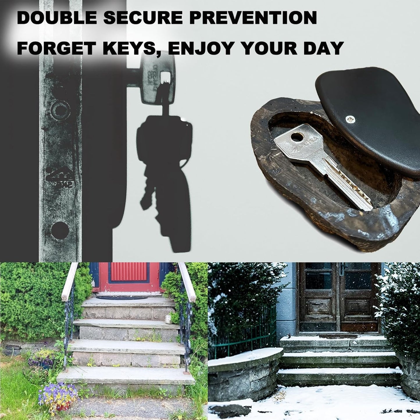 Ultimate Concealed Key Stone Rock   Authentic Appearance, Unmatched Durability, and Secure Practicality for Outdoor Use and Emergencies   Hide a Key Outdoor   Key Rock Holder