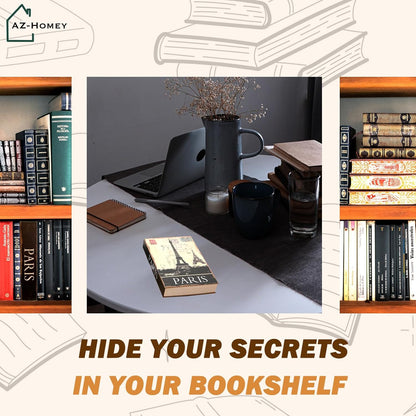 Genuine Paper Transfer Book Safe: Secret Hidden Safe, Combination Lock Included   Metal Safe Box and Protect Your Valuables Inside an Authentic Paper Book, 8.7"¡Ñ6"¡Ñ1.8" (Holy Bible)
